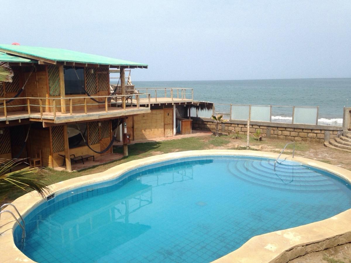 Hospedaje Estrella Fugaz Mancora Bagian luar foto