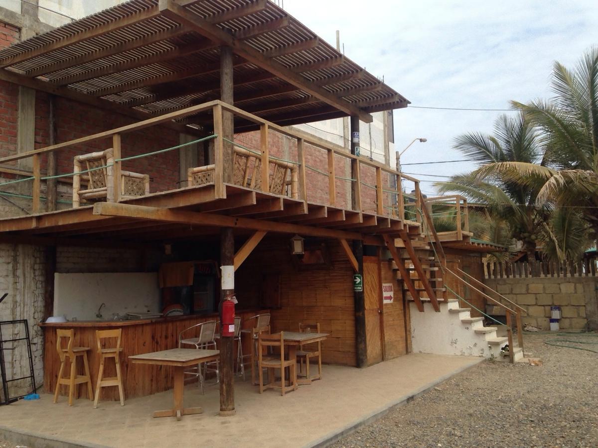 Hospedaje Estrella Fugaz Mancora Bagian luar foto