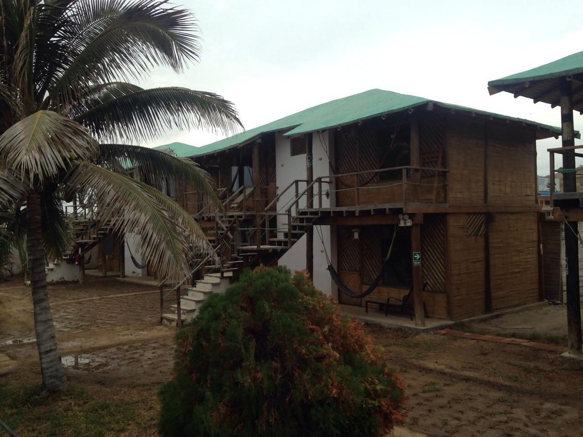 Hospedaje Estrella Fugaz Mancora Bagian luar foto