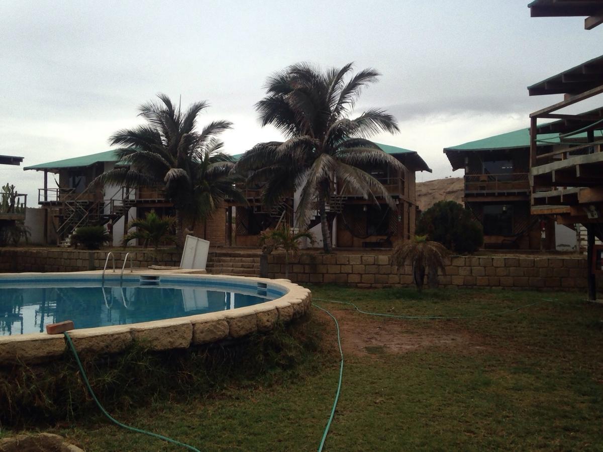 Hospedaje Estrella Fugaz Mancora Bagian luar foto