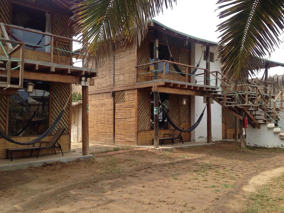 Hospedaje Estrella Fugaz Mancora Bagian luar foto
